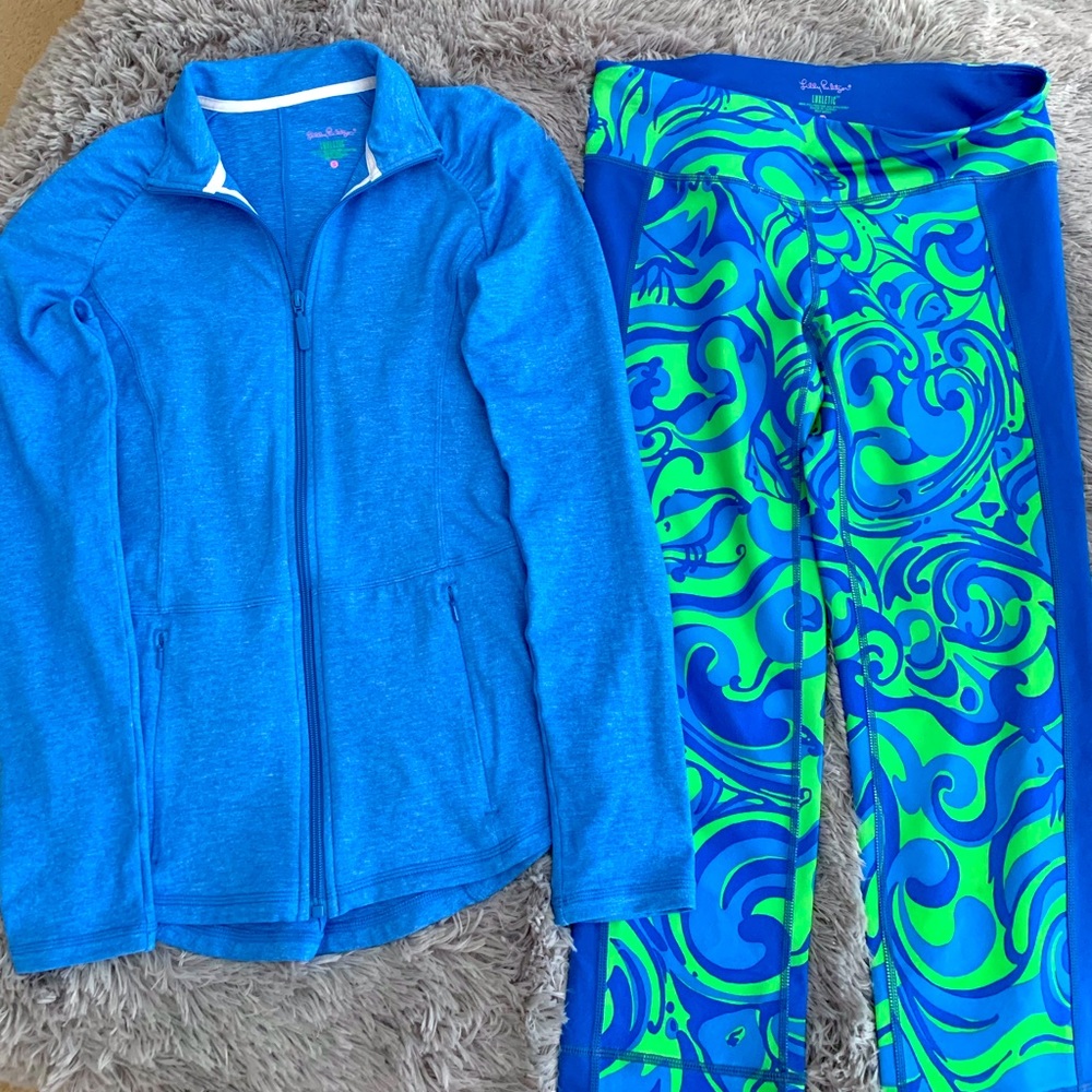 Lily Pulitzer Luxletic 7/8 leggings